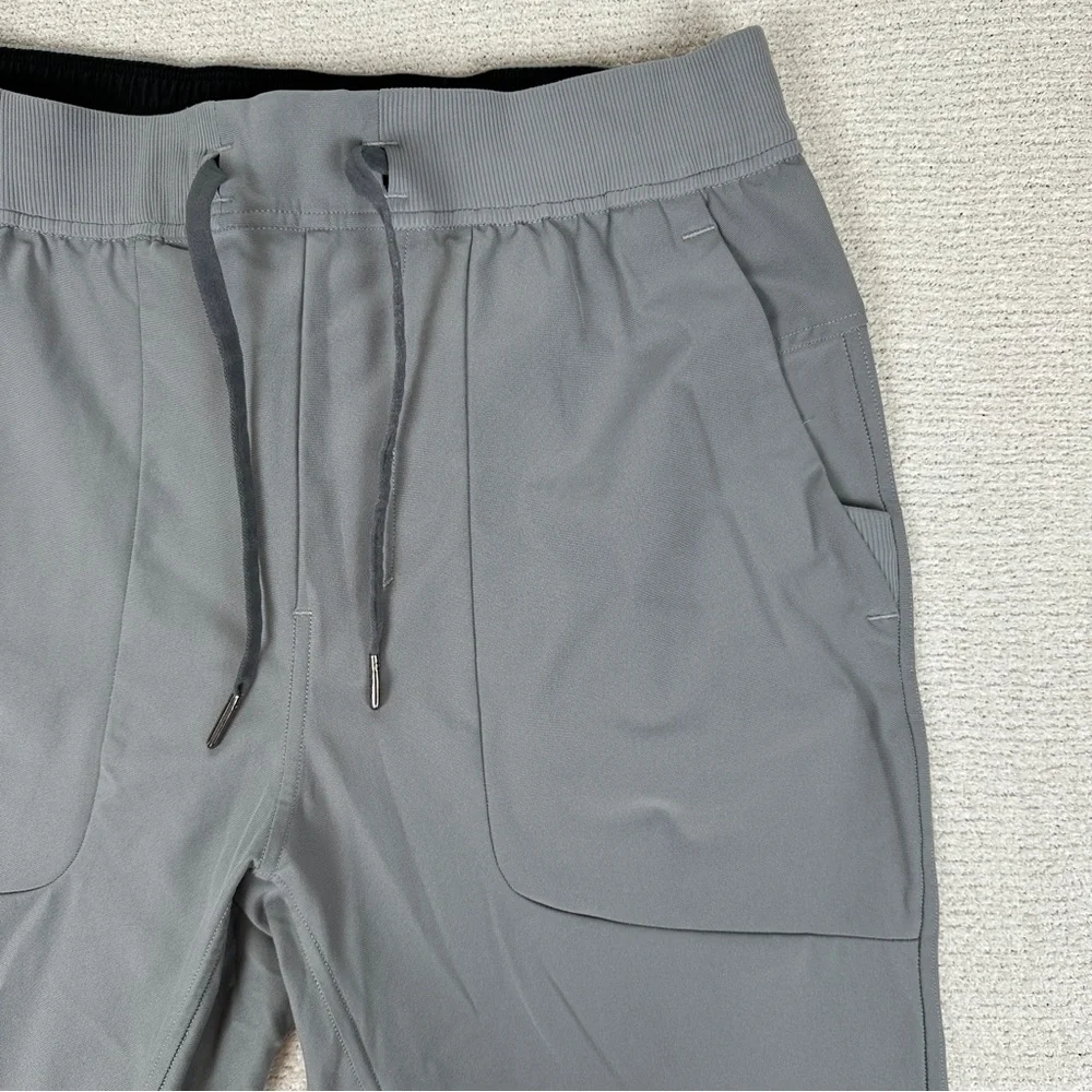 Lululemon ABC Jogger Asphalt Light Gray Pants - Picture 2 of 5